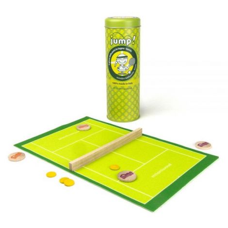 Tenis, joc cu nasturi din lemn, JUMP, Milaniwood - imagine 7